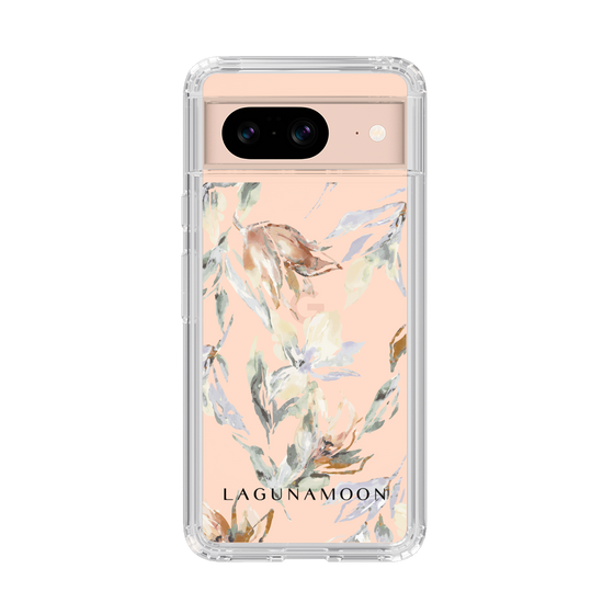 Slim Protection Case［ LAGUNAMOON - NuanceFlower - Clear ］