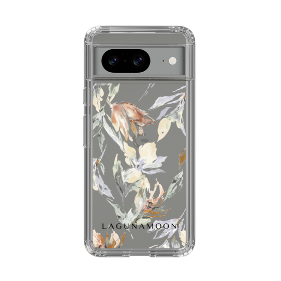 Slim Protection Case［ LAGUNAMOON - NuanceFlower - Clear ］