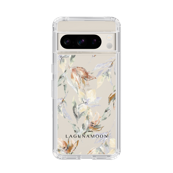 Slim Protection Case［ LAGUNAMOON - NuanceFlower - Clear ］