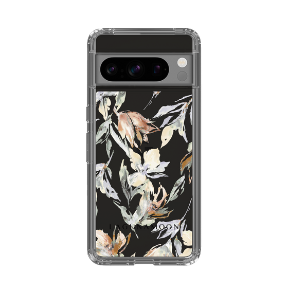 Slim Protection Case［ LAGUNAMOON - NuanceFlower - Clear ］