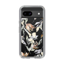 Slim Protection Case［ LAGUNAMOON - NuanceFlower - Clear ］