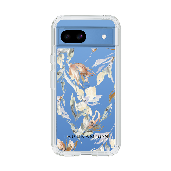 Slim Protection Case［ LAGUNAMOON - NuanceFlower - Clear ］