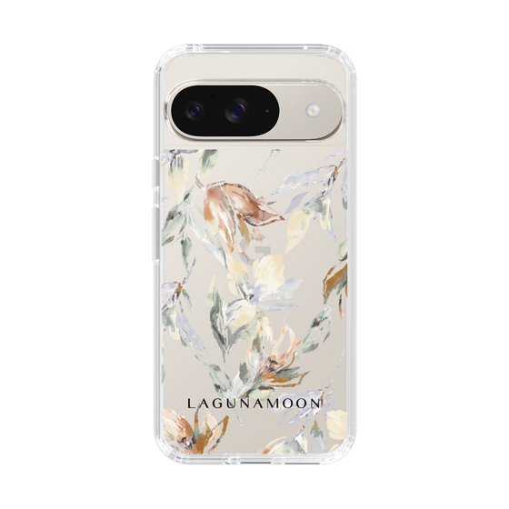 Slim Protection Case［ LAGUNAMOON - NuanceFlower - Clear ］