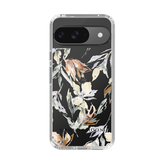 Slim Protection Case［ LAGUNAMOON - NuanceFlower - Clear ］