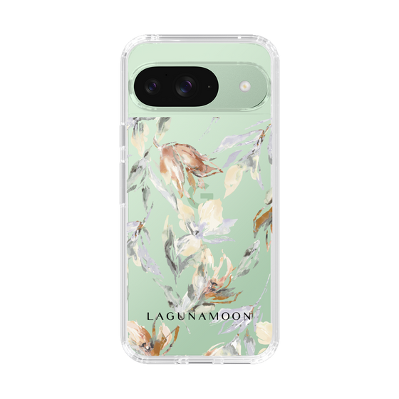Slim Protection Case［ LAGUNAMOON - NuanceFlower - Clear ］