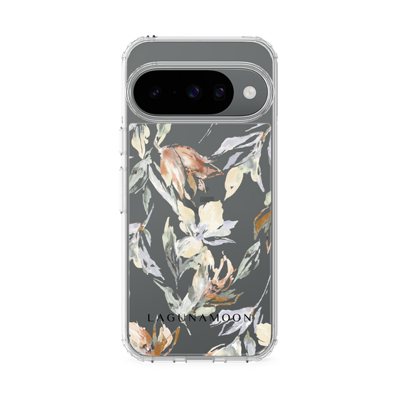 Slim Protection Case［ LAGUNAMOON - NuanceFlower - Clear ］