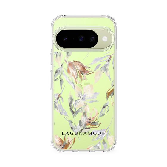 Slim Protection Case［ LAGUNAMOON - NuanceFlower - Clear ］