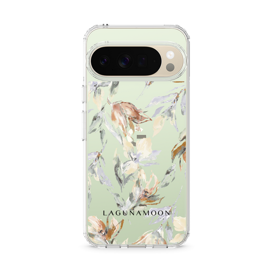 Slim Protection Case［ LAGUNAMOON - NuanceFlower - Clear ］
