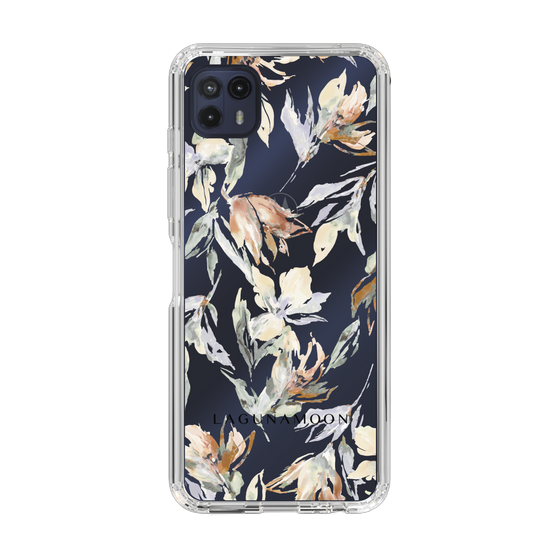Slim Protection Case［ LAGUNAMOON - NuanceFlower - Clear ］