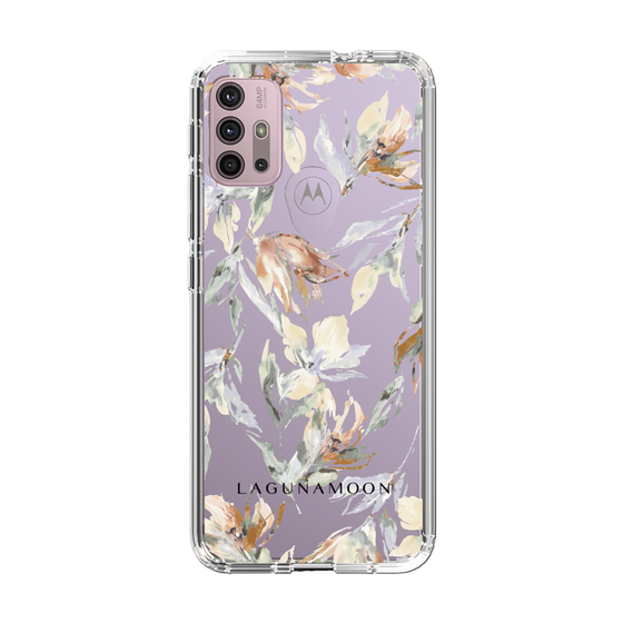 Slim Protection Case［ LAGUNAMOON - NuanceFlower - Clear ］