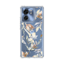 Slim Protection Case［ LAGUNAMOON - NuanceFlower - Clear ］