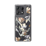 Slim Protection Case［ LAGUNAMOON - NuanceFlower - Clear ］
