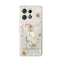 Slim Protection Case［ LAGUNAMOON - NuanceFlower - Clear ］