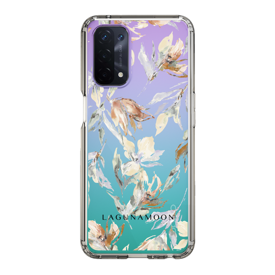 Slim Protection Case［ LAGUNAMOON - NuanceFlower - Clear ］