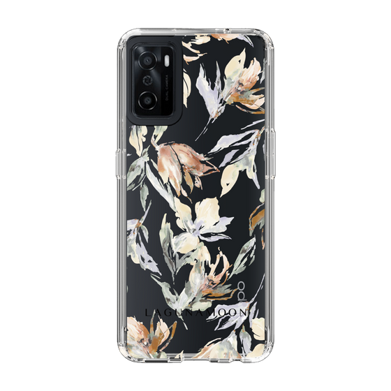 Slim Protection Case［ LAGUNAMOON - NuanceFlower - Clear ］