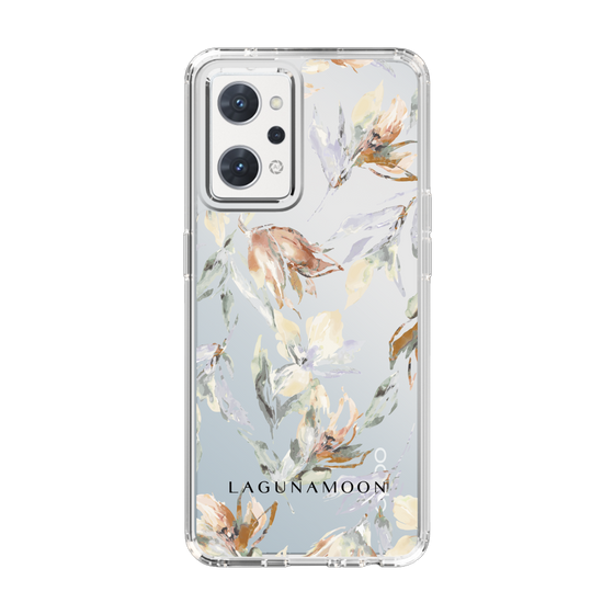 Slim Protection Case［ LAGUNAMOON - NuanceFlower - Clear ］