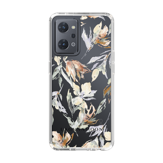 Slim Protection Case［ LAGUNAMOON - NuanceFlower - Clear ］