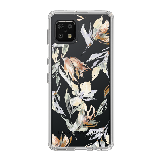Slim Protection Case［ LAGUNAMOON - NuanceFlower - Clear ］