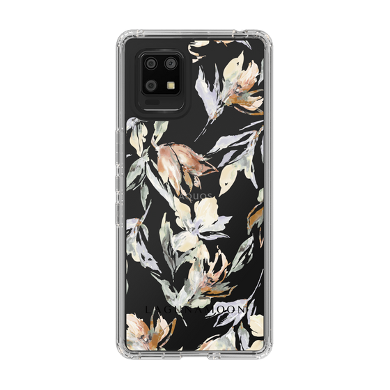 Slim Protection Case［ LAGUNAMOON - NuanceFlower - Clear ］