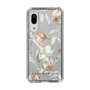 Slim Protection Case［ LAGUNAMOON - NuanceFlower - Clear ］