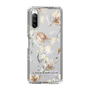 Slim Protection Case［ LAGUNAMOON - NuanceFlower - Clear ］