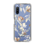 Slim Protection Case［ LAGUNAMOON - NuanceFlower - Clear ］