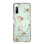 Slim Protection Case［ LAGUNAMOON - NuanceFlower - Clear ］