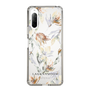Slim Protection Case［ LAGUNAMOON - NuanceFlower - Clear ］