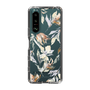 Slim Protection Case［ LAGUNAMOON - NuanceFlower - Clear ］