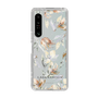 Slim Protection Case［ LAGUNAMOON - NuanceFlower - Clear ］