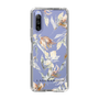 Slim Protection Case［ LAGUNAMOON - NuanceFlower - Clear ］