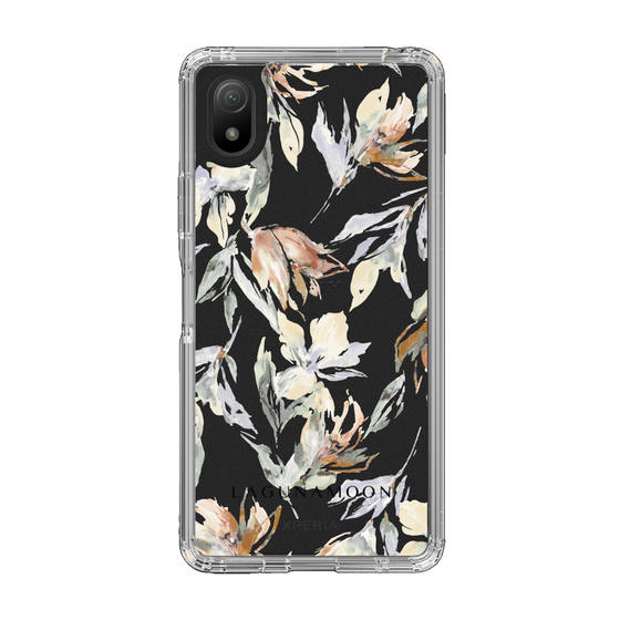 Slim Protection Case［ LAGUNAMOON - NuanceFlower - Clear ］