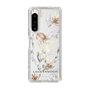 Slim Protection Case［ LAGUNAMOON - NuanceFlower - Clear ］