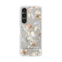 Slim Protection Case［ LAGUNAMOON - NuanceFlower - Clear ］