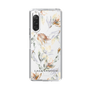 Slim Protection Case［ LAGUNAMOON - NuanceFlower - Clear ］