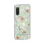 Slim Protection Case［ LAGUNAMOON - NuanceFlower - Clear ］