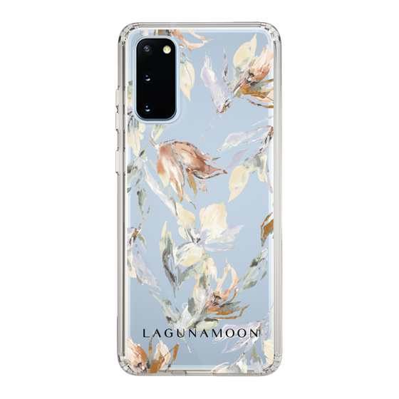 Slim Protection Case［ LAGUNAMOON - NuanceFlower - Clear ］