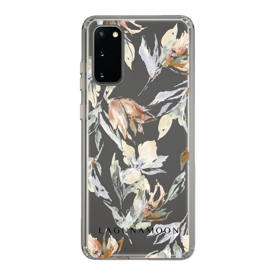 Slim Protection Case［ LAGUNAMOON - NuanceFlower - Clear ］