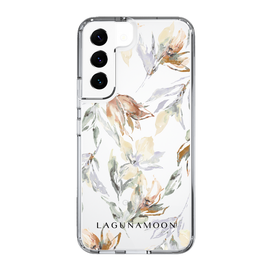 Slim Protection Case［ LAGUNAMOON - NuanceFlower - Clear ］