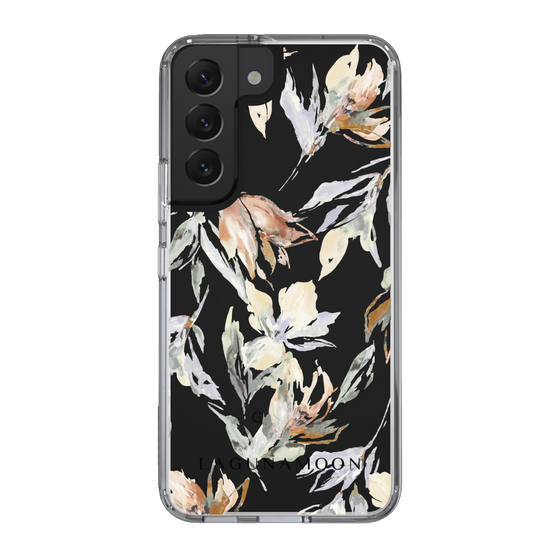 Slim Protection Case［ LAGUNAMOON - NuanceFlower - Clear ］