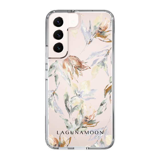 Slim Protection Case［ LAGUNAMOON - NuanceFlower - Clear ］