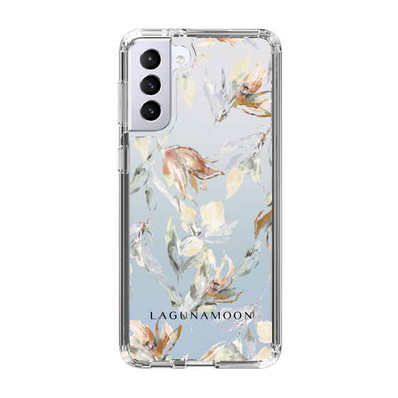Slim Protection Case［ LAGUNAMOON - NuanceFlower - Clear ］