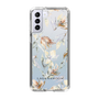 Slim Protection Case［ LAGUNAMOON - NuanceFlower - Clear ］