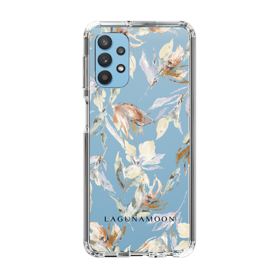 Slim Protection Case［ LAGUNAMOON - NuanceFlower - Clear ］