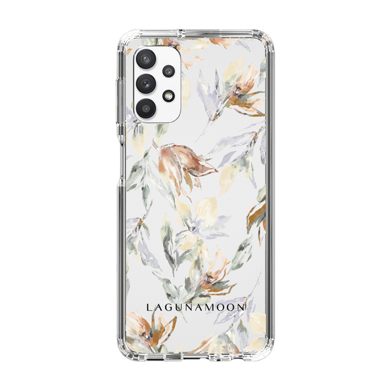 Slim Protection Case［ LAGUNAMOON - NuanceFlower - Clear ］