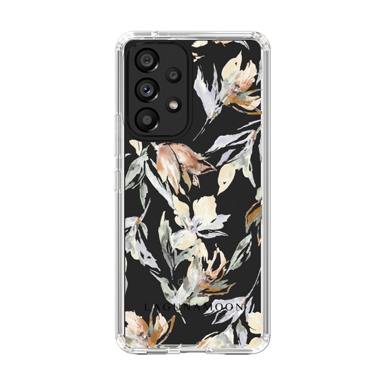Slim Protection Case［ LAGUNAMOON - NuanceFlower - Clear ］