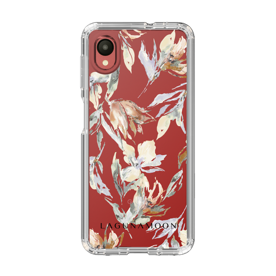Slim Protection Case［ LAGUNAMOON - NuanceFlower - Clear ］