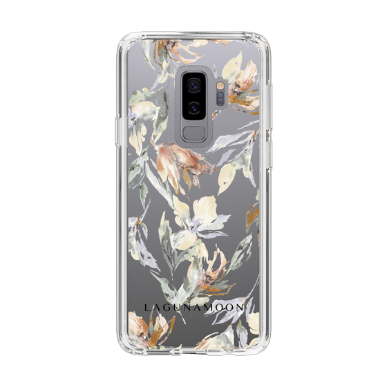 Slim Protection Case［ LAGUNAMOON - NuanceFlower - Clear ］