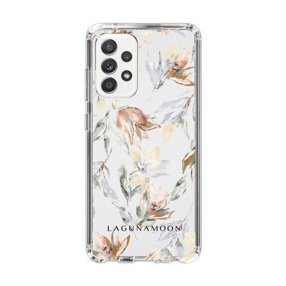 Slim Protection Case［ LAGUNAMOON - NuanceFlower - Clear ］