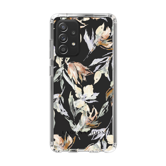 Slim Protection Case［ LAGUNAMOON - NuanceFlower - Clear ］